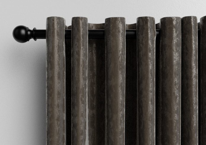 Crushed Velvet, Champagne - Made to Measure Curtains - Image 12